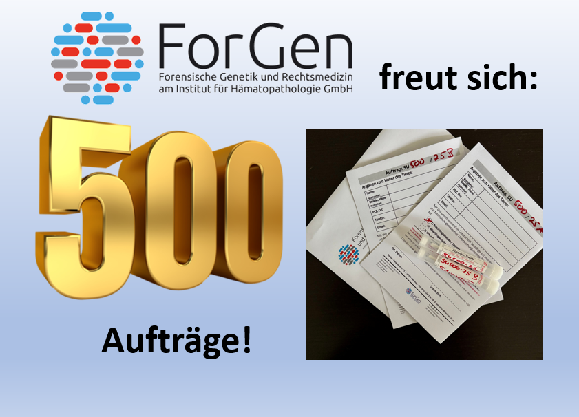 500 Aufträge – ForGen freut sich!
