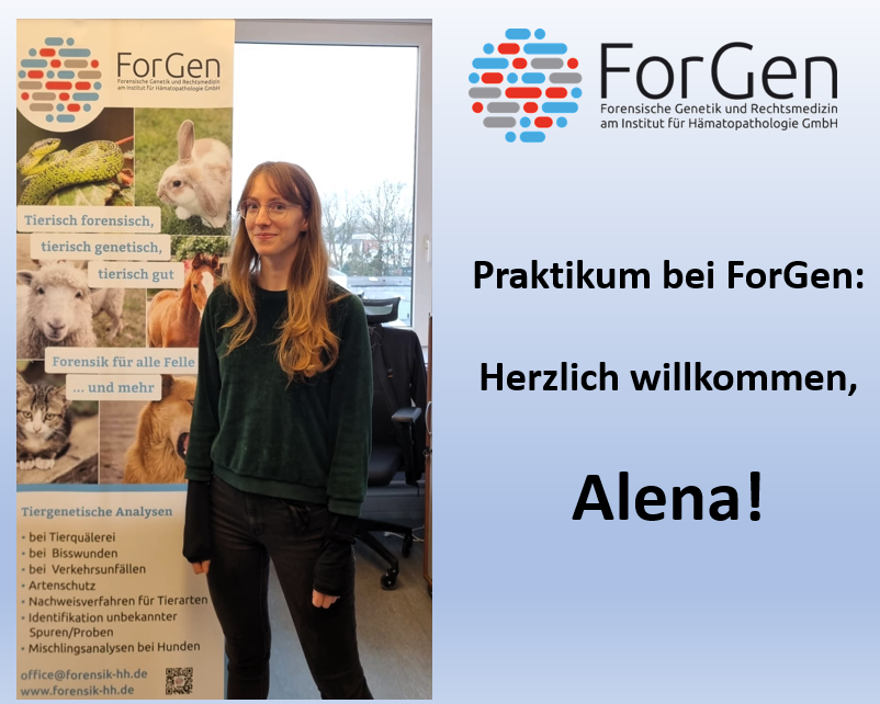 ForGen begrüßt Alena!