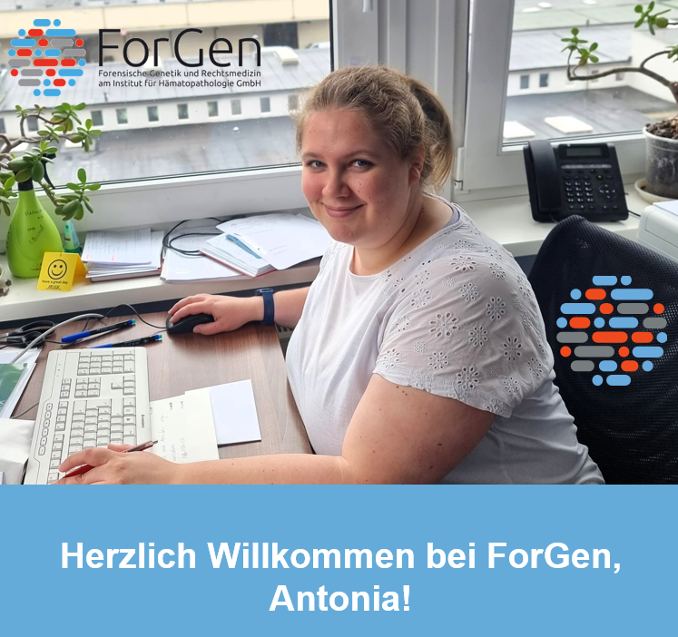 Neue Masterstudentin bei ForGen: Herzlich willkommen, Antonia!