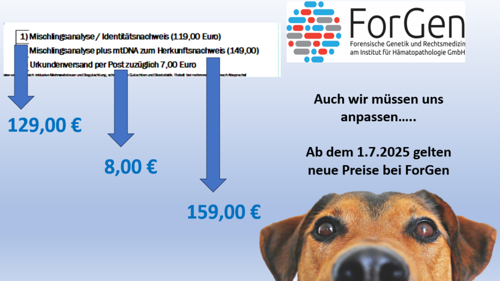 Neue Preise bei ForGen!