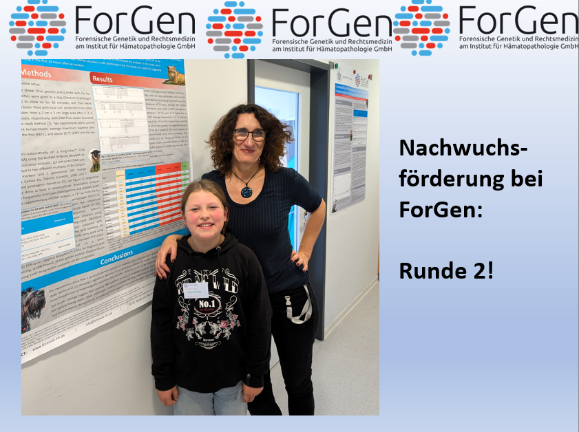 Weiter geht es mit der Nachwuchsförderung bei ForGen: Hallo Clara!