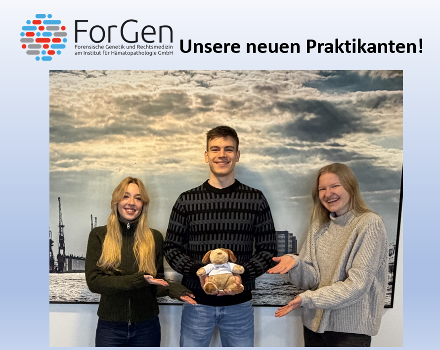 ForGen begrüßt die neuen Praktikanten