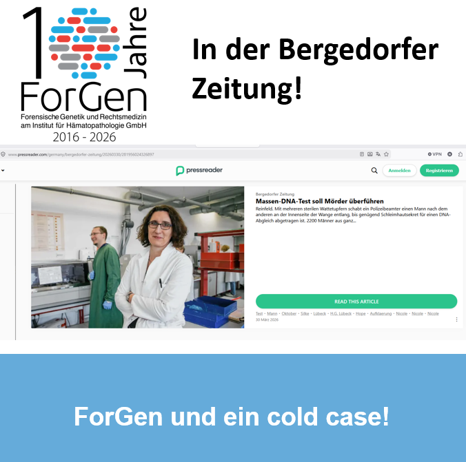 ForGen und die Presse: Cold case Silke Brüchmann