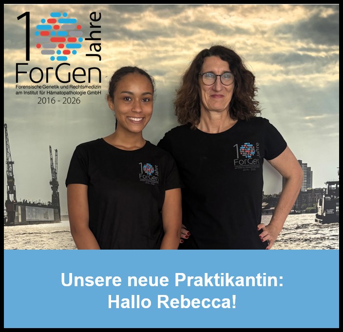 ForGen begrüßt die neue Praktikantin: Herzlich willkommen, liebe Rebecca